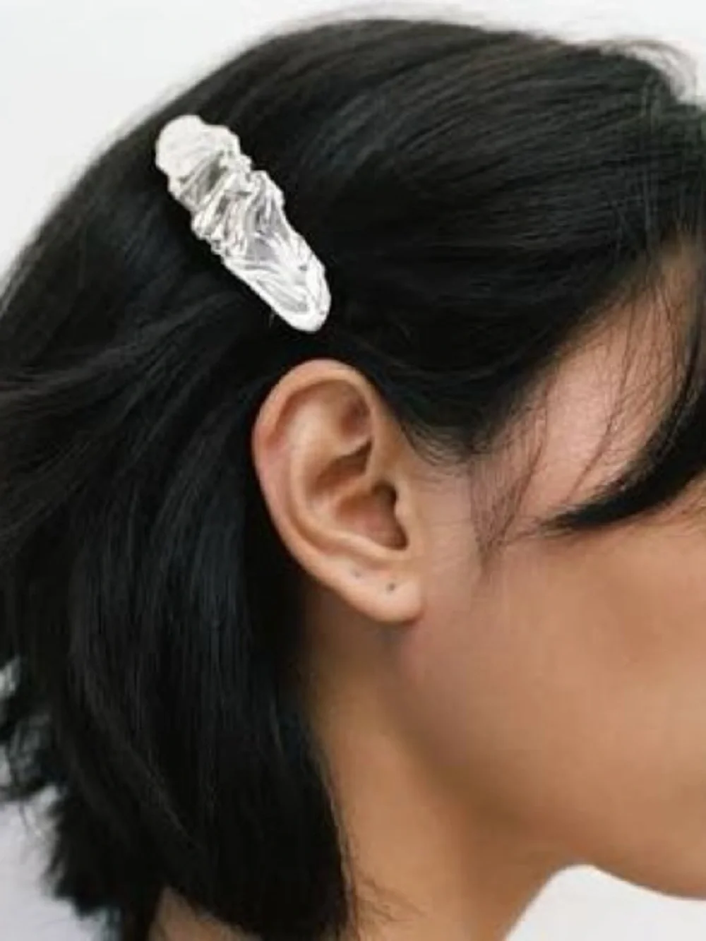 Wolf Circus Frida large sterling silver barrette